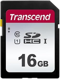 Transcend 16GB SDXC/SDHC 300S Memory Card TS16GSDC300S