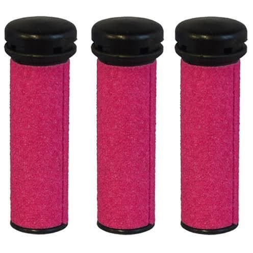 iVog Xbuff Extra Coarse Pink Replacement Rollers - 3 Pack