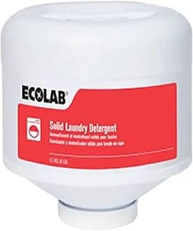 EcolabSolid Laundry Detergent - 9 Lb