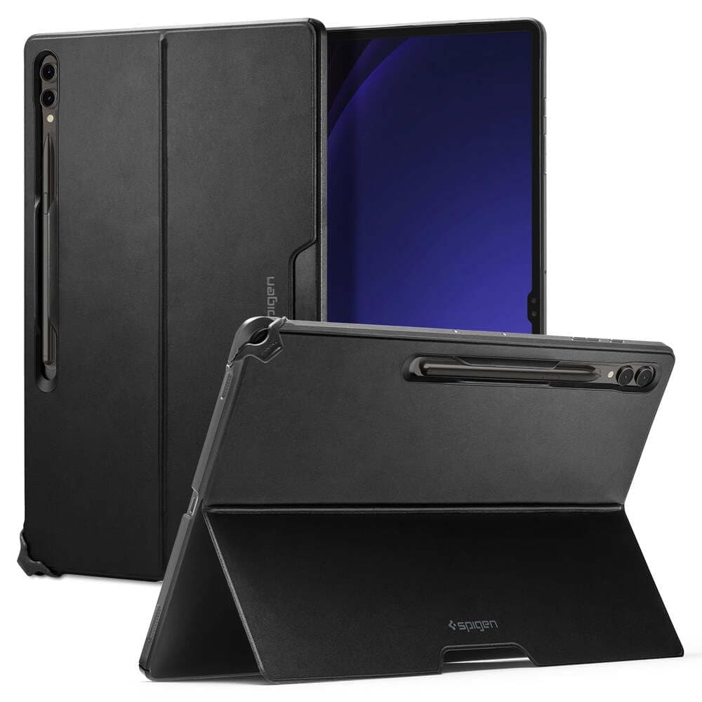 Spigen Thin Fit Pro Case Compatible with Samsung Galaxy Tab S10 Ultra (2024), Samsung Galaxy Tab S9 Ultra (2023), Samsung Galaxy Tab S8 Ultra (2022) - Black
