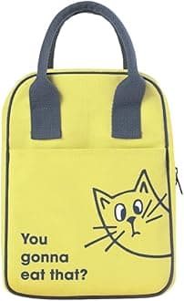 Eco Right Lunch Bags for Office Women & Men, Insulated Lunch Bag for Kids, Tiffin Bag with Bottle Holder, Carry Handle & Pocket