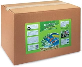 TetraPond Pond Sticks 11 Pounds, Pond Fish Food, For Goldfish And Koi, 11.00 lb, 40 L (16457)