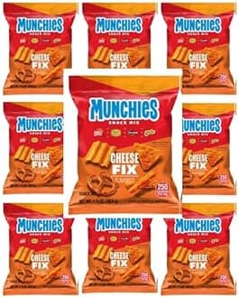 Munchie Snack Mix Cheese Fix, 1.75 oz (Pack of 10)