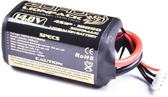 KINGDUOLIONPACK 14.8V 4S1P 3500mAh 18650 Li-ion Lipo Battery for Long Range FPV RC Airplane Car Boat Tank