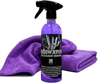 Motorcycle Cleaning Set Bundle - DrDownpipe Exhaust Cleaner Bundle - Includes two microfibre towels - Motorcycle Gift Set