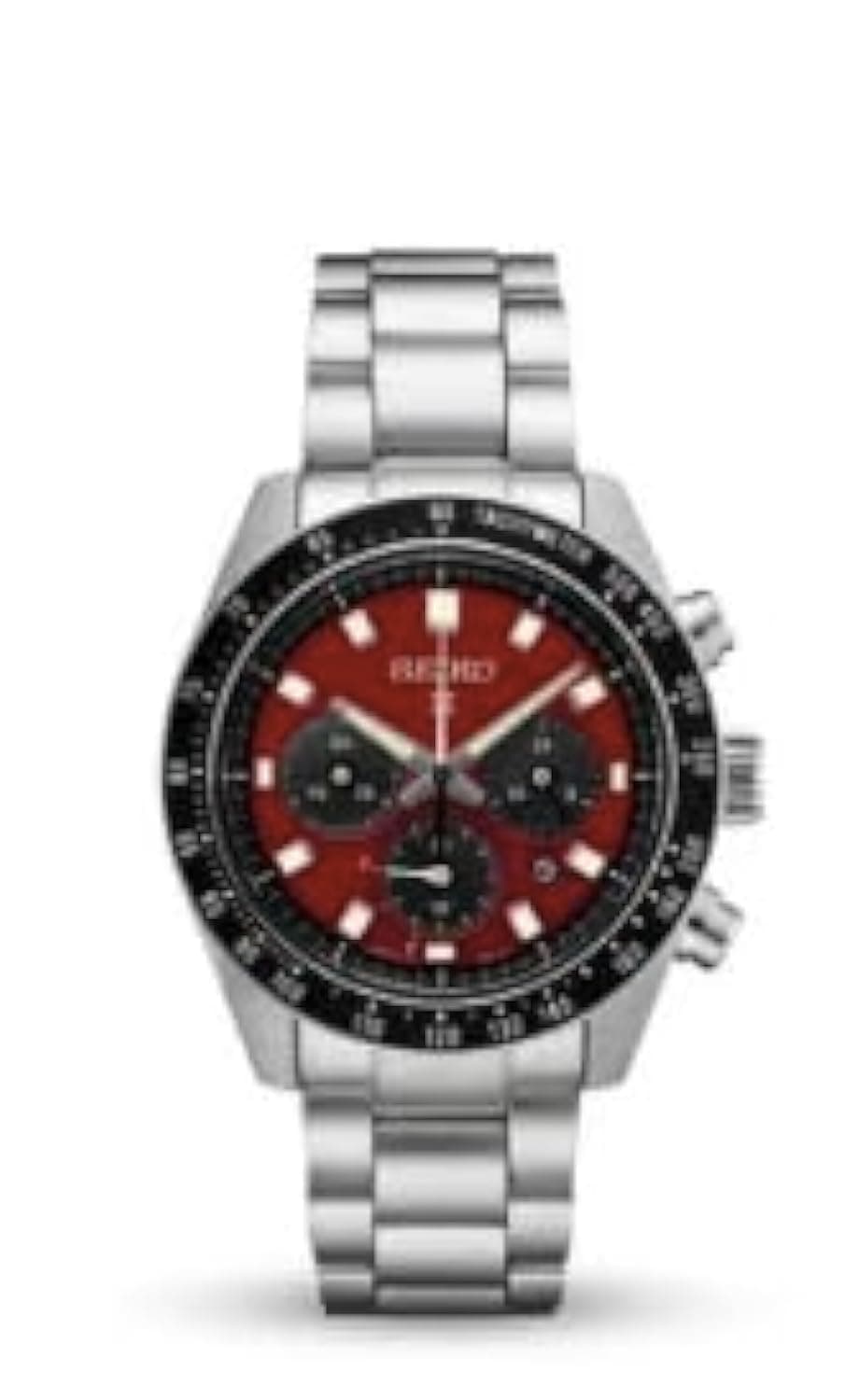 SEIKO Prospex Speedtimer Solar Watch SSC927 Solar Red Dial