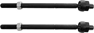 TRQ Front Inner Tie Rod Set 2 Piece Compatible with 2011-2014 Volvo S60 16 S60 Cross Country 07-16 S80 16 V60 Cross Country 08-10 V70 10-16 XC60 08-16 XC70