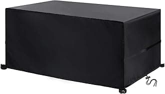 YoungBee Garden Furniture Covers, Rectangular/Square Patio Table Cover, Waterproof, Anti-UV, Upgraded Tear-Resistant 420D Oxford Outdoor/Rattan Patio Furniture Cover 170 * 94 * 70cm