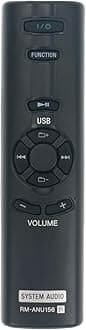 ALLIMITY New RM-ANU156 RMANU156 Remote Control fit for Sony Multimedia Speaker System SA-D20 SA-D40 SAD20 SAD40