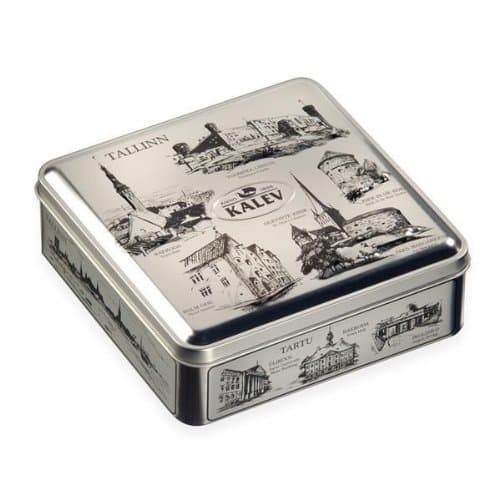 Hansalinnad Candy Assorted Handmade from Premium Chocolates 325g Gift Box by Kalev