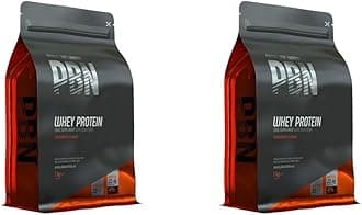 PBN - Premium Body Nutrition Whey Protein 1kg Strawberry, new Improved Flavor (Pack of 2)