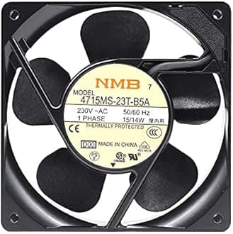 Cooling fan for 4715MS-23T-B5A D00 230V 50/60Hz 1Phase 15/14W PowerEdge 4220/4210,Bearing fan 4715MS-23T-B5A 120x120x38mm