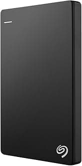 Seagate Backup Plus Portable 4TB External Hard Drive HDD – Black USB 3.0 for PC Laptop and Mac, 2 Months Adobe CC Photography (STDR4000100)