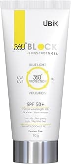 360 Block Sunscreen Gel SPF 50+ : 50 GM : Pack of 1