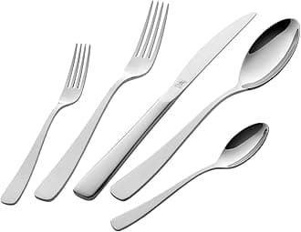 Set of 68 Place Cutlery, for 12 People, high Quality 18/10 Stainless Steel, Polished, Soho Series