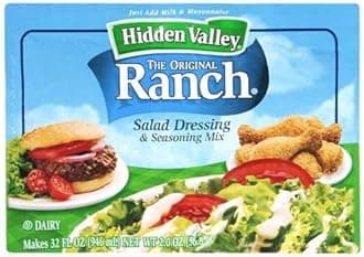 The Original Ranch Salad Dressing and Seasoning Mix, 28 Gram Envelopes, 4 Envelopes
