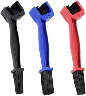 Portable Chain Cleaner Motorcycle Road Bike Chain Clean Brush Bicycle Clean Motorcycle Tools Chain Cleaner Maintenance Tool (1, black)