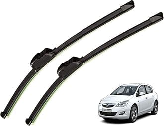 Auto Hub Car Wiper Blade Compatible with Astra, Windshield Car Wiper Blades Opel Astra - Set of 2 Pcs (D-18,P-18)