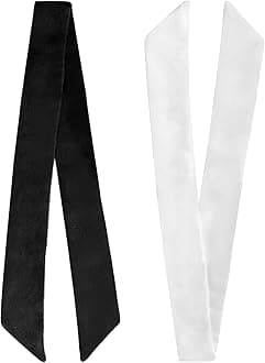 kcctoo 2/6/10Pack Scarf Bags for Women Handbag Scarfs Band Hair Neck Scarves Fashion Gifts