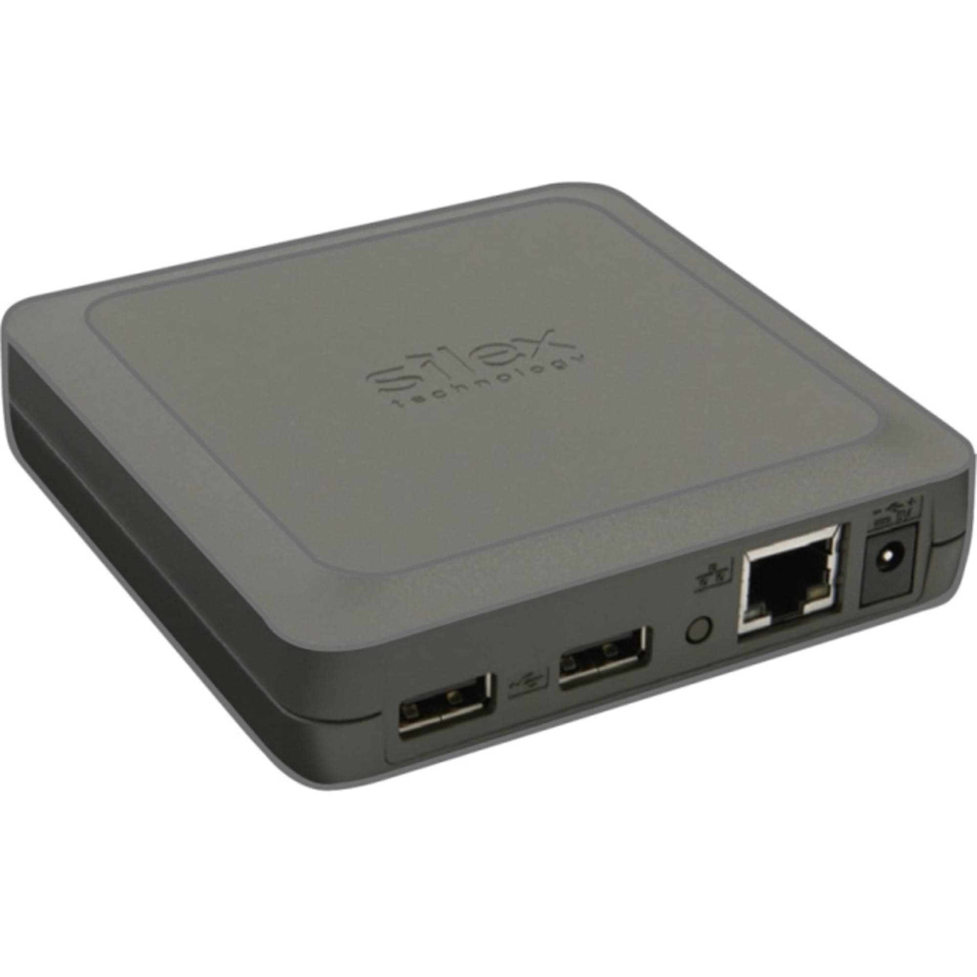 Silex DS-510 - Device Server - 2 Ports - 10MB LAN, 100MB LAN, GigE, USB 2.0 (DS-510(US))