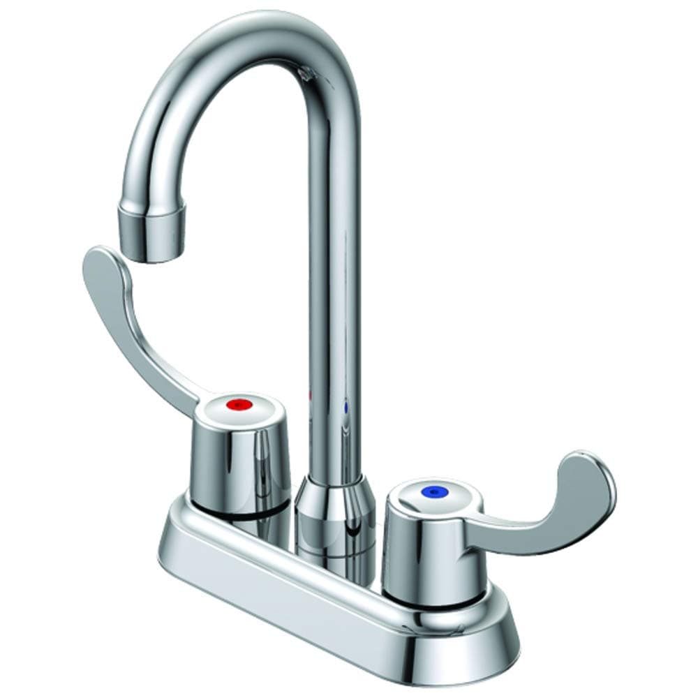 EZ-FLO10227, Chrome Two Handle Bar Faucet