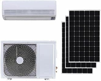 24000BTU Solar ACDC Inverter Ductless Mini Split Air Conditioner & Heater