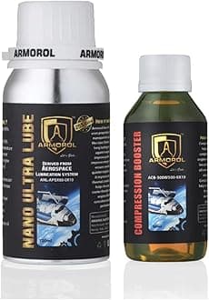 Generic Armorol Nano Ultra Lube 100ml and Compression Booster 100ml for Below 1500cc for Cars