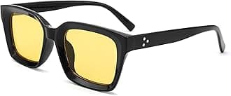 Classic Non-prescription Clear Lens Eyeglasses for Women Thick Square Frame Eyewear