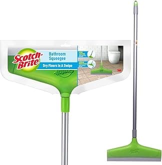 Scotch-Brite Bathroom Squeegee Plastic Wiper(30 cm)(Green)