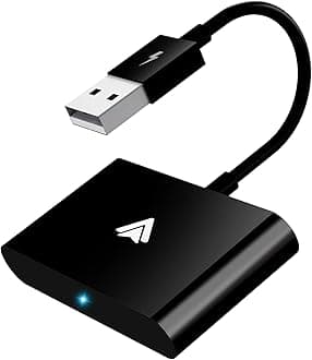 MASAYA Android Auto Wireless Adapter for Car - 5Ghz WiFi Bluetooth Auto Connect, No Delay, Online Update, Plug & Play