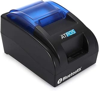 ATPOS 58MM (2 Inch) USB Bluetooth H-58BT Thermal Receipt Printer | Compatible with ESC/POS Print Billing Invoice | Mobile Printing - (No Battery Backup)