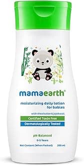 Daily Moisturizing Baby Body Lotion | Skin Nourishment with Shea Butter & Jojoba Oil | Gentle Formula for Delicate Skin of Babies | 6.76 Fl Oz (200ml)