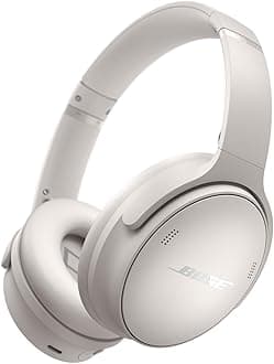 - New QuietComfort Wireless Noise Cancelling Headphones, Bluetooth Over Ear Headphones with Up to 24 Hours of Battery Life - White