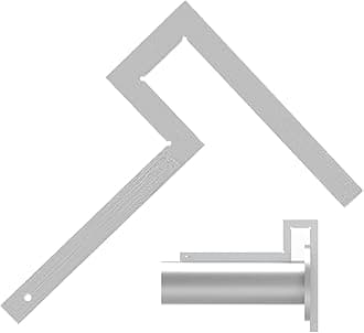 Flange Angle Square,Galvanized Steel Pipefitter Measuring Tool,Precision Flange Squares, Ideal for Piping Construction, Great for Checking Flange & Pipe Assembly Right Angles 400 * 400mm