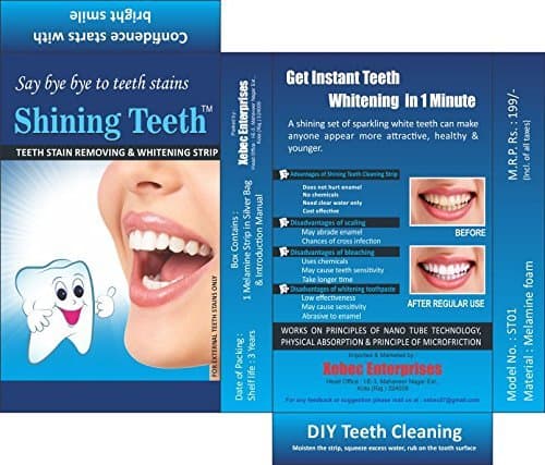 Shining Teeth Tooth Cleaning Strip -1 Strip