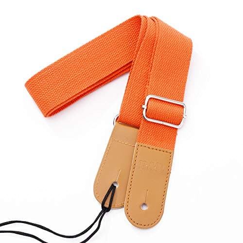 1.5" Pure Cotton Small Guitars Strap with Buttons