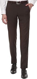 MALENOMen's Regular Fit Polycotton Solid Trouser Pant's Formal Trouser Casual Trouser Pant for Men