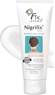 FIXDERMA Nigrifix Cream for Acanthosis Nigricans with Lactic Acid | Dermatologist Tested Retinol Cream | Useful for Dark Body Parts like Neck, Ankles, Armpits & Elbows –3.52 FlOz
