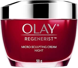 Regenerist Micosculpting Night Cream | Hydrated, Plump, Bouncy Skin | With Hyaluronic Acid, Niacinamide and Peptides | Normal, Oily, Dry, Combination Skin | 50g
