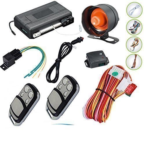 Latest Remote Engine Start Car Alarm And immobiliser With Central Locking OutPut