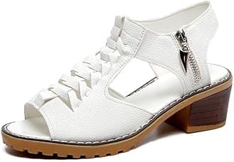 HOPHO Libiyi Sandals, Libiyi Women's Comfy Orthotic Sandals, Libiyi Peep Toe Hollow Weave Fish Mouth Zipper Chunky Heel Sandals