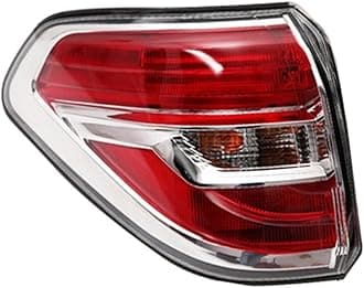 Car Rear Light Assemblies Car Tail Light Rear Stop Fog Lamp Turn Signal Light For Nissan For Patrol Y62 2013-2019 Car Rear Light Assemblies (Color : Outside Left)