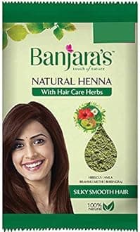Natural Henna Powder 50G(Pack of 8) , With Hibiscus, Amla, Brahmi , Methi & Bhringraj | Henna Powder For Hair |
