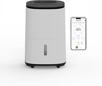 MeacoDry Arete® Two 10L Dehumidifier & HEPA H13 Air Purifier, Wi-Fi Meaco App, Smart humidity mode, Laundry mode, Low Energy, Low Noise, removes moisture in homes and flats, 5x year warranty