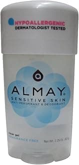 Almay Deod Clr Gel Frag Fre Size 2.25 Alm Deod Clr Gel Frag Free, Unscented, Unisex