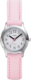 – Youth T790814E Easy Reader Pink Leather Strap Watch