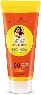 Shahnaz Husain Sun Block Sun Protective Cream SPF 60 - 100 Grams Cream