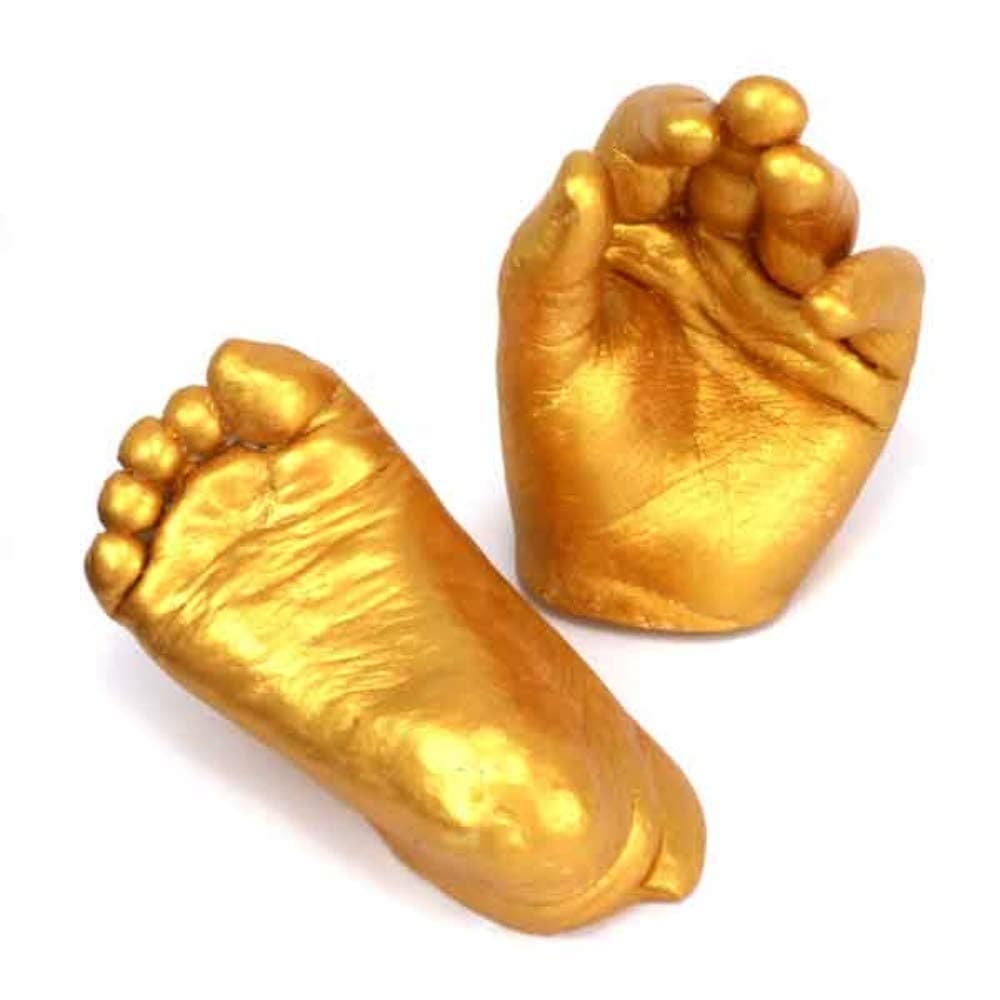 BABIES BLOOM Children Plastic 3D Casting Footprint Kit, Multicolour, Small