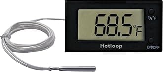Digital Oven Thermometer Heat Resistant up to 572°F/300°C, LCD