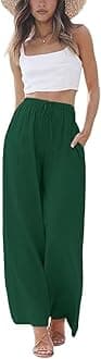 PURPEARL womens Linen Pants Casual Pants